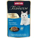 Animonda CatPB vom Feinsten Adult Geflügel & Seelachsfilet 18 x 85 g