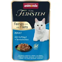 Animonda CatPB vom Feinsten Adult Geflügel & Seelachsfilet 18 x 85 g