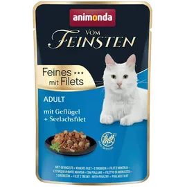 Animonda CatPB vom Feinsten Adult Geflügel & Seelachsfilet 18 x 85 g