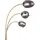 GLOBO Blacky I 3X E14 messing