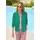 GOLDNER Strickjacke mit Strickbandblende Grün 44