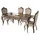 aea Esszimmertisch 100 x 83 x 100 cm grau