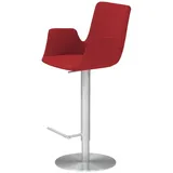 Barhocker  MyHelios , rot , Maße (cm): B: 52 T: 35.0