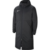 Nike Herren - Park 20 Winterjacke, Kapuze, Logo, einfarbig Schwarz 2XL - Schwarz