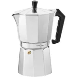 Florina Espressokocher 270 ml 6 Tassen Silber