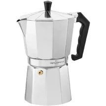 Florina Espressokocher 270 ml 6 Tassen Silber