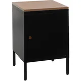 MCW Nachtschrank MCW-L84 40 x 40 x 63 cm Schwarz