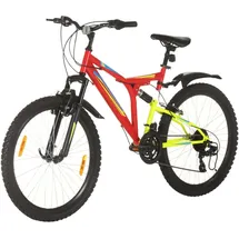 vidaXL Kindervelo, 26 Zoll Rad 49 cm Rot