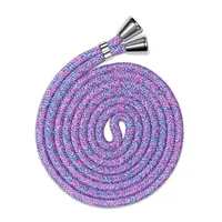 ONEFLOW Wechsel Handykette für Twist Case, Handyband zum Umhängen ohne Hülle, Universal Handy Umhängeband Kordel abnehmbar, Smartphone Stoff Band Handykordel 155 cm lang, Einhorn Lila Pink - 10.1 cm x 14.6 cm x 1.4 cm