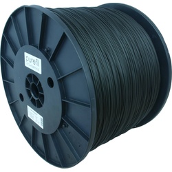 Purefil PLA Filament (PLA, 10000 g, Schwarz), 3D Filament, Schwarz