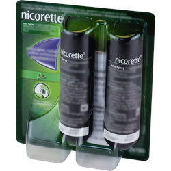 Nicorette Mint Spray 1 mg/Sprühstoß 2 St