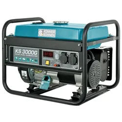 Könner&Söhnen Gas Benzin Stromaggregat 3000 Watt KS3000G Stromerzeuger Notstrom