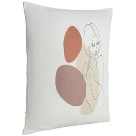 eglo living Kissenbezug Chevery 45 x 45 cm Mehrfarbig