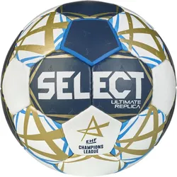 Select EHF Champions League Handball 2025/26 blau/weiß 2