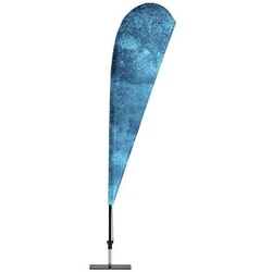 Showdown Displays Fahnenmast »Beachflag Promo Wind und Tropfen« - ohne Bezug