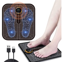 Fußmassagegerät, Elektrische Fußmassagematte, Muskelstimulatormatte, Tragbares Massagegerät, Elektrisches Fußmassagegerät, USB EMS Pad Portable Design