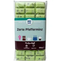 NO SUGAR SUGAR | Zarte Pfefferminz Schokolade (100 g) vom Konditor, ohne Zuckerzusatz