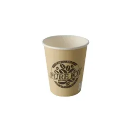 Papstar Trinkbecher Pappe 200 ml 50 St. Creme
