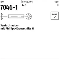 Industrial Quality Supplies ISO 7046 Form C Senkkopfschraube M6x30