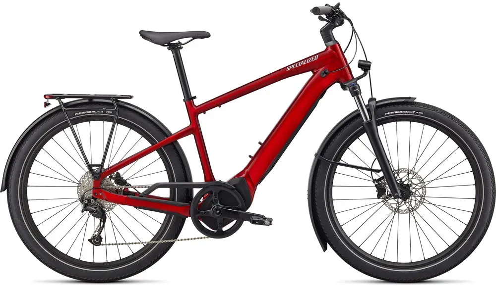 Specialized Turbo Vado 3.0 E-Bike 2022 - Red Tint / Silver Reflective - M