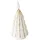 Boltze Weihnachtsbaumförmige Kerze in beige | Gr.: onesize