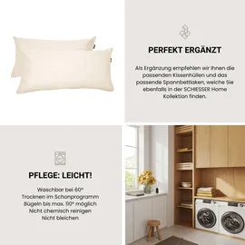 SCHIESSER Bettwäscheset Ella - - 2-teilig - 135 x 200 cm, Schlaftextilien, Bettwäsche Bettwäsche,