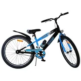 Volare Sportivo Kinderfahrrad für Jungen 24 Zoll in Schwarz Blau 8 Jahre - Gr.: onesize