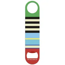 REMEMBER Flaschenöffner Rio Edelstahl 18 × 4 cm bunt