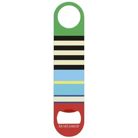 REMEMBER Flaschenöffner Rio Edelstahl 18 × 4 cm bunt