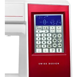 ELNA eXcellence 680 Plus weiß/rot