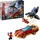 LEGO Marvel Iron Man Auto und Black Panther vs. Red Hulk - Superhelden Spielzeug mit 3 Minifiguren - Inkl. Flugzeug mit Shootern und Dum-E Figur - Geschenkidee für Jungen und Mädchen ab 7 Jahren 76310