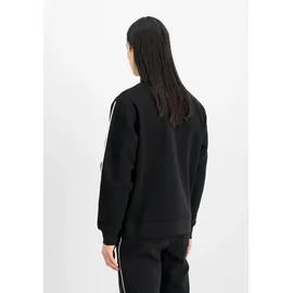 Alpha Industries Umstandsjacke ALPHA INDUSTRIES "Track Suit SL Jacket", Damen, Gr. XL, schwarz, Obermaterial: 80% Baumwolle, 20% Polyester, Jacken
