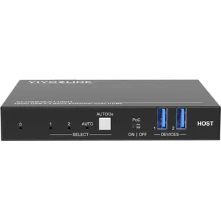 Vivolink 100m USB 3.2 Gen1 Extender over HDBT Host