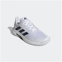 Adidas CourtJam Control Tennisschuh Cloud White / Team Navy / Cloud White 48