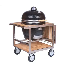 Monolith Grilltisch Buggy Edelstahl weiß