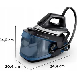 Rowenta Turbosteam VR8325 Blau/Schwarz