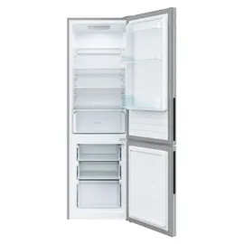 Candy City Combi CCT3L517ES Kühl-Gefrierkombination (260 l, 1760 mm hoch, Silber)