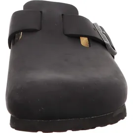 Birkenstock Boston Nubukleder geölt schwarz 44