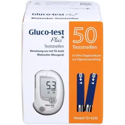 GLUCO TEST Plus Blutzuckerteststreifen 50 St.