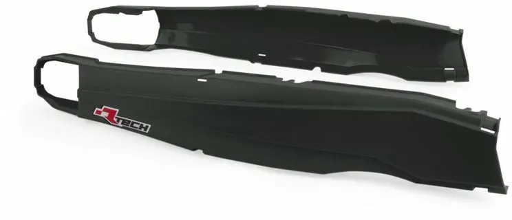 Race Tech Schwarzer Schwingenschutz, schwarz