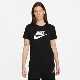 Nike Sportswear Essentials Damen-T-Shirt Black/White S