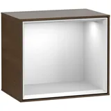 Villeroy & Boch V&B Regalmodul Finion 41,8x35,6x27cm, Reg wh. m, Walnut veneer