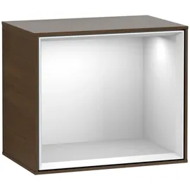 Villeroy & Boch V&B Regalmodul Finion 41,8x35,6x27cm, Reg wh. m, Walnut veneer