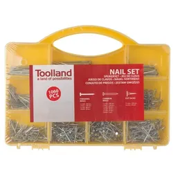 Toolland HAS13, Nagelset, Schwarz