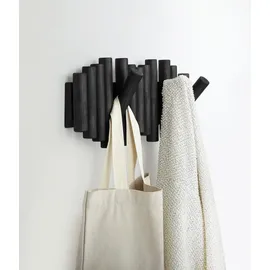 Umbra Garderobenleiste Picket Kiefer schwarz