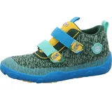 Affenzahn Knit Happy Bär Klettschuh Grün - Bunt - 30