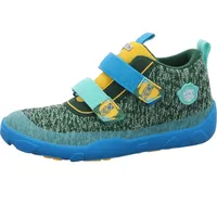 Affenzahn Knit Happy Bär Klettschuh Grün - Bunt - 30