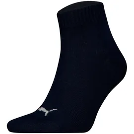 Puma Quarter Plain 12er Pack Blau/Grau 43-46