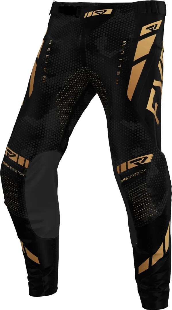 FXR Helium 2025 Motocross Hose, schwarz-bronze, Größe 28 für Männer