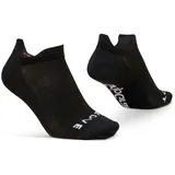 GripGrab Classic No Show Sneakersocken Schwarz 44